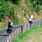 ...tras la comida nos vamos acercando peligrosamente al lado español y otra vez las cuestas...