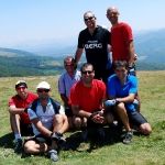 ...nos hacemos una foto de grupo antes de descender hacia Ochagavía...
